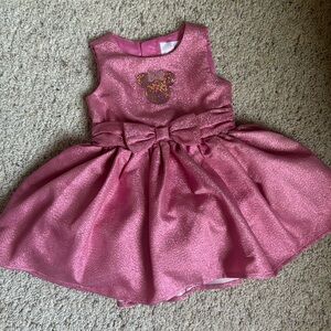 LIKE NEW! Disney Pink Flare Sleeveless Dress excellent worn one time in home!